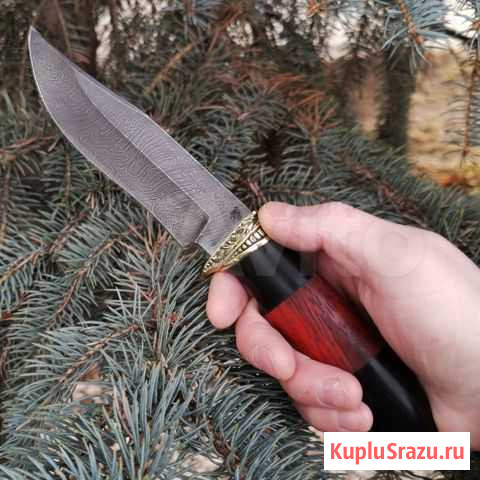Нож Гюрза из дамасской стали Липецк - изображение 1