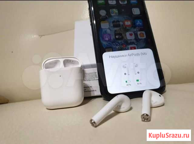 AirPods 2 Luxe новые Вологда - изображение 1