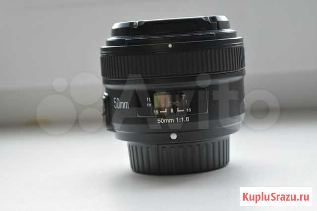 Объектив yongnuo 50mm F1.8 на Nikon Волгоград - изображение 1