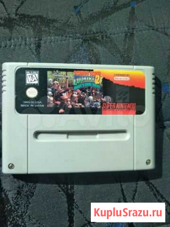 Картридж на snes(Super Nintendo) Donkey Kong Count Уфа - изображение 1