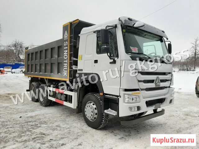 380 л.с. 6х4 г.п.32 тонны самосвал Howo HW76 Москва - изображение 1