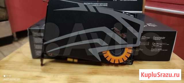 Звуковая карта asus 7.1 PCI-E Strix Soar Новосибирск - изображение 1