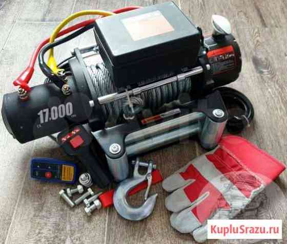 Лебедка электрическая 24V Electric Winch grizzly Владивосток