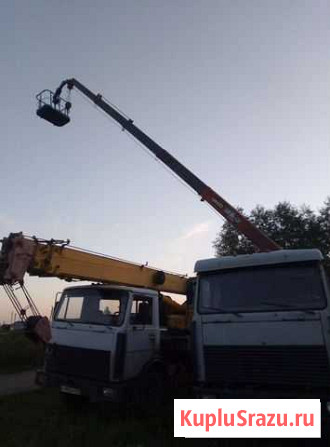 Услуги автокрана, автовышки и манипулятора 20 тонн Старый Оскол - изображение 1