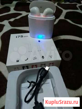 Беспроводные наушники AirPods Бийск - изображение 1