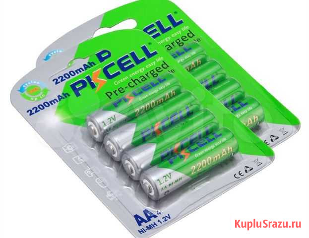 Аккумуляторные батарейки pkcell AA/AAA NiMH Казань - изображение 1
