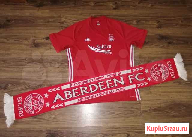 Футбольная майка FC Aberdeen + Шарф Гусев - изображение 1