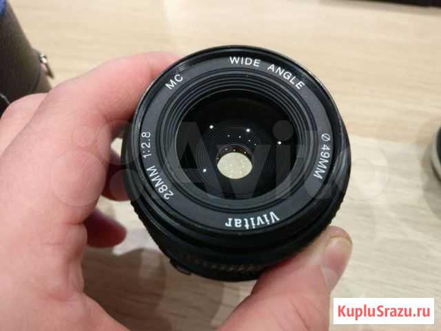 Vivitar 28 f2.8 + переходник на X-mount Нижний Новгород - изображение 1