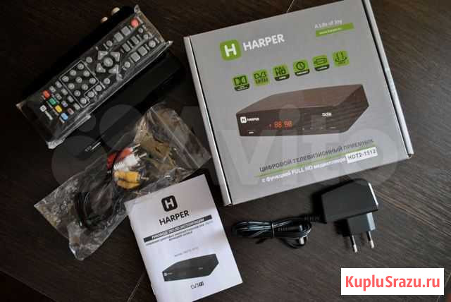 Цифровой телевизионный приёмник harper HDT2-1512 Хабаровск - изображение 1