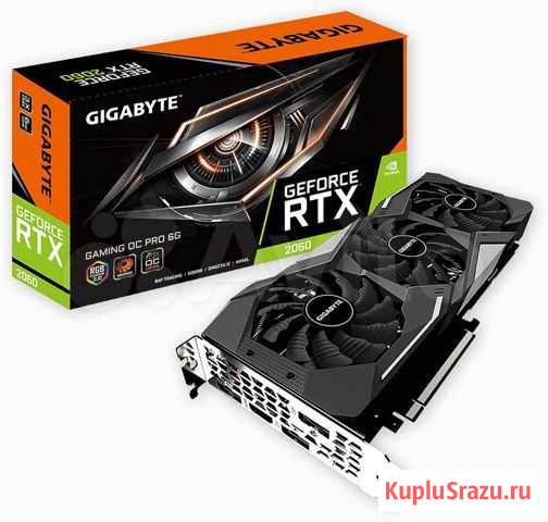 Видеокарта gigabyte RTX 2060 gaming OC 6G Екатеринбург - изображение 1