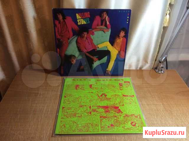 The Rolling Stones - Dirty work. 1986 UK Санкт-Петербург - изображение 1