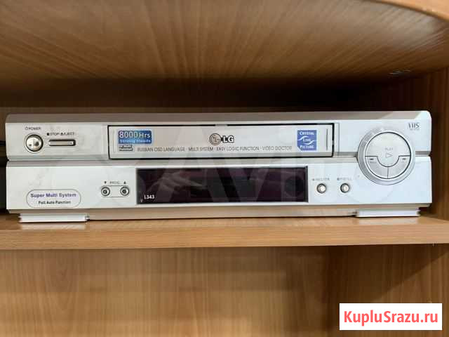 Видеомагнитофон LG 8000 Hrs VHS Красноярск - изображение 1