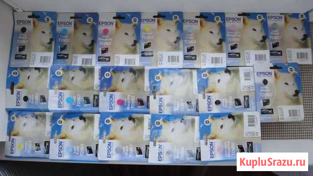 Продам картриджи для Epson Stylus Photo R2880 Балашиха - изображение 1