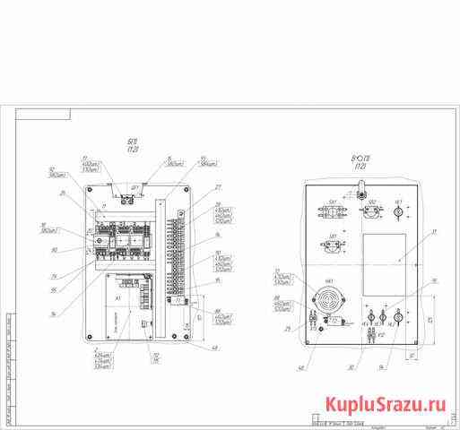 Оформление чертежей в компас 3D, автокад Борисоглебск