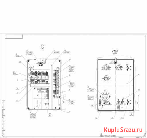 Оформление чертежей в компас 3D, автокад Борисоглебск - изображение 1