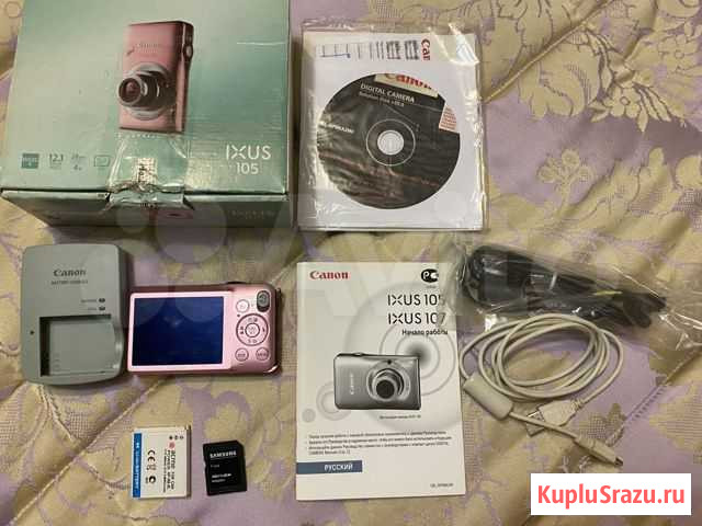 Цифровая камера Canon Digital ixus 105 IS Челябинск - изображение 1