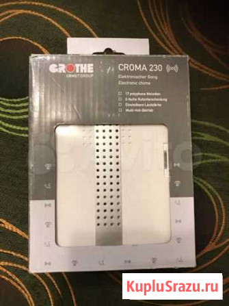 Дверной звонок grothe croma 230 Балашов - изображение 1