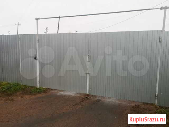 Ворота с калиткой и установочной консолью Выборг - изображение 1