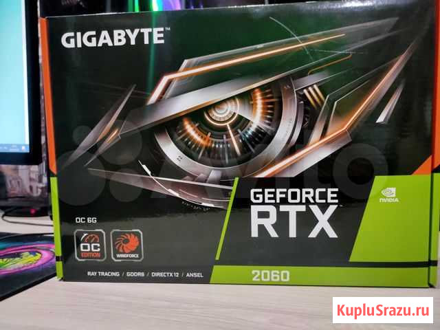 Новая Gigabyte RTX 2060 Саратов - изображение 1