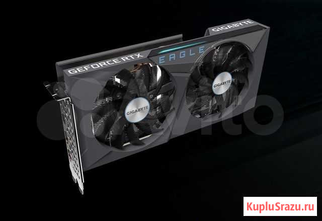 Видеокарта gigabyte Geaforce RTX 3060 eagle OC Тюмень - изображение 1