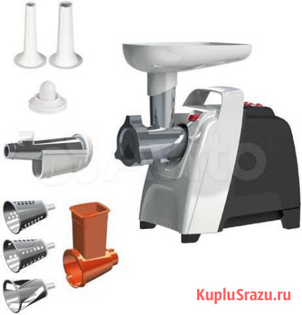 Мясорубка «Аксион» М61.02 (4 кг/мин., шинк, соков) Уфа - изображение 1