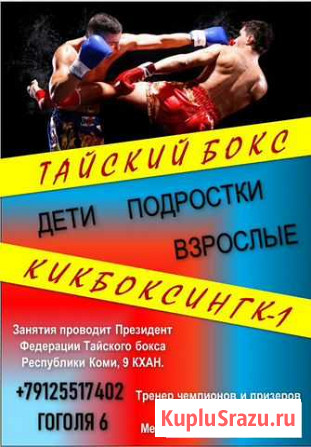 Тайский бокс Воркута - изображение 1