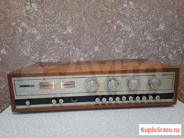 Усилитель СССР, Электроника б1-01стерео, 1980 год Комсомольск-на-Амуре - изображение 1