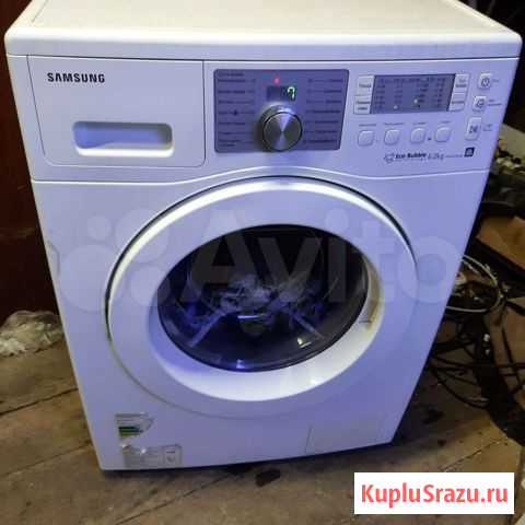Стиральная машина Samsung eco bubble 6 кг Иркутск - изображение 1