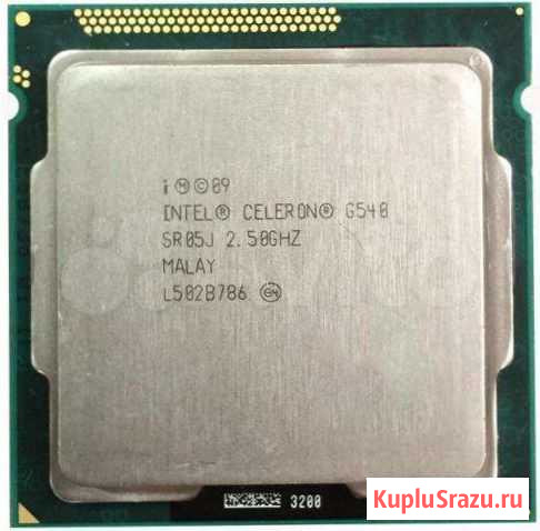 Процессор Intel Celeron G540 2.5 Ghz LGA 1155 Мытищи - изображение 1