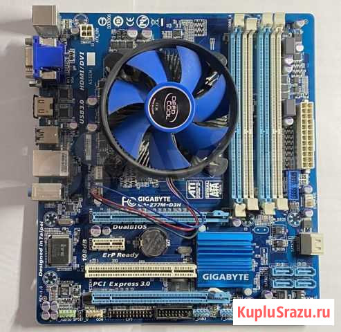 Комплект z77m d3h + i5 3450 + HyperX savage 16gb Ростов-на-Дону - изображение 1