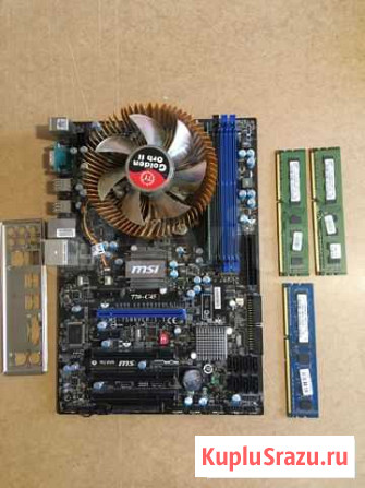 MSI 770-C45 + память+ процессор+кулер Липецк - изображение 1