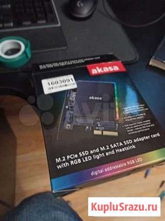 Адаптер pcie - m.2 новый Нижний Новгород - изображение 1