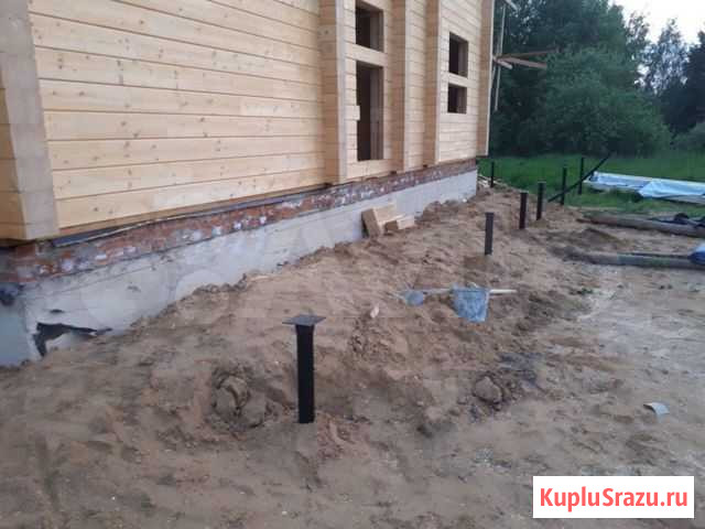 Дома-бани из бруса 200 строганого Архангельск - изображение 1