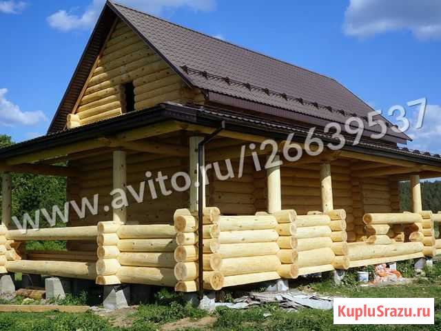 Срубы для бани и дома с доставкой до участка Тольятти - изображение 1