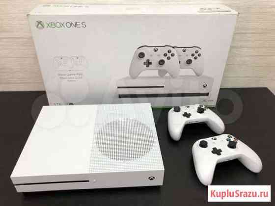 Xbox One s 1tb 2 геймпада Новосибирск