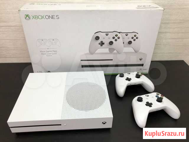 Xbox One s 1tb 2 геймпада Новосибирск - изображение 1
