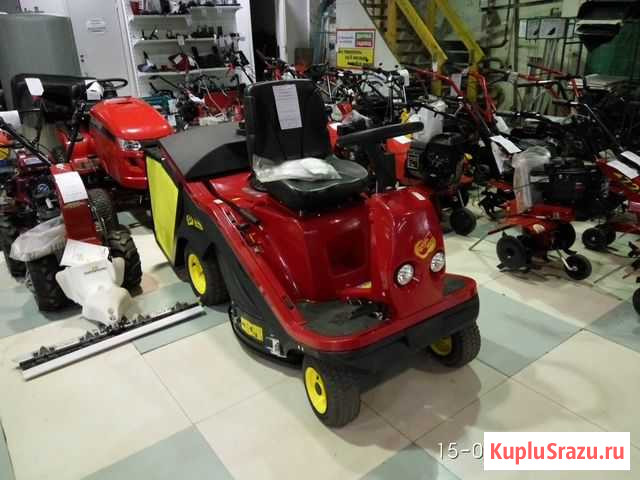 Газон косилка трактор Ferrari мощный крутой Кемерово - изображение 1