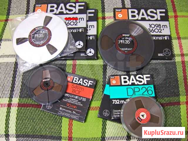Катушки Basf 27 см под NAB или 18 см звезда Клин - изображение 1