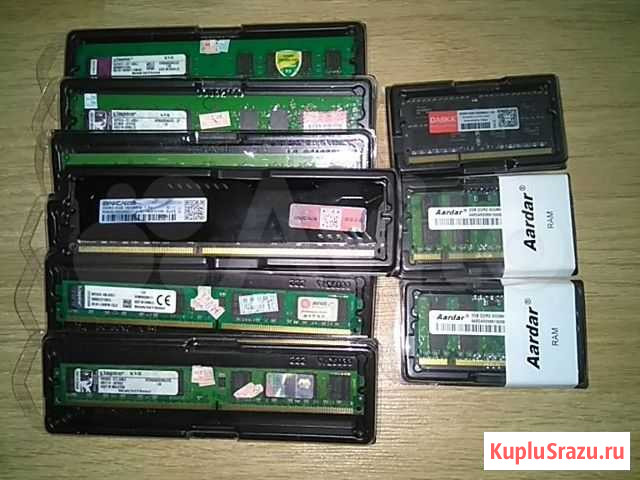 DDR2 и DDR3 для ноутбука и компьютера Ижевск - изображение 1