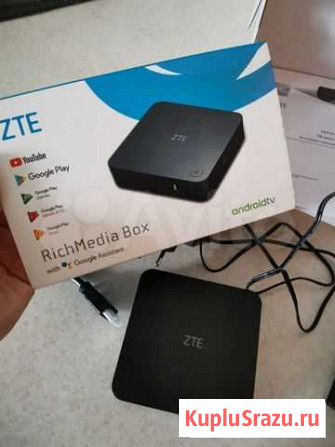 Smart TV приставка тв ZTE ZXV10 (гарантия) Санкт-Петербург - изображение 1