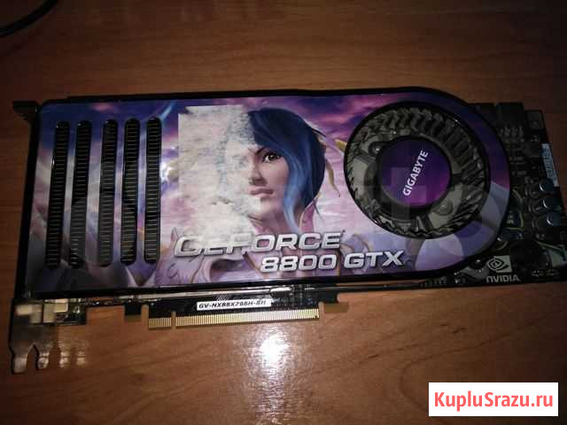 Видеокарта Geforce 8800GTX 768mb 384bit Нижний Новгород - изображение 1