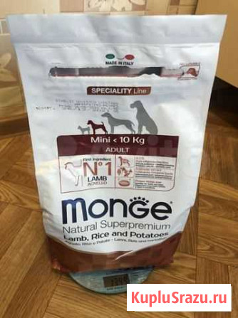 Корм для собак monge Владимир - изображение 1