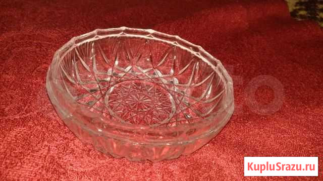 Пепельница хрустальная СССР новая Ярославль - изображение 1