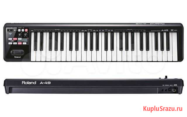 Midi клавиатура roland A-49-BK Краснодар - изображение 1