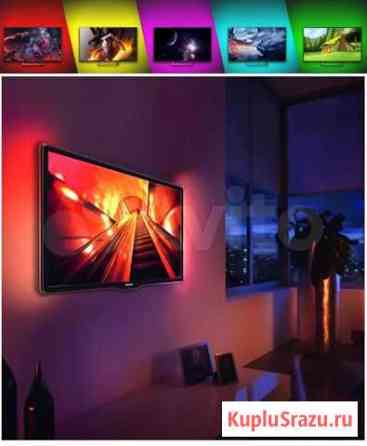 Philips Ambilight 107см + WiFi rombica 4К Пермь