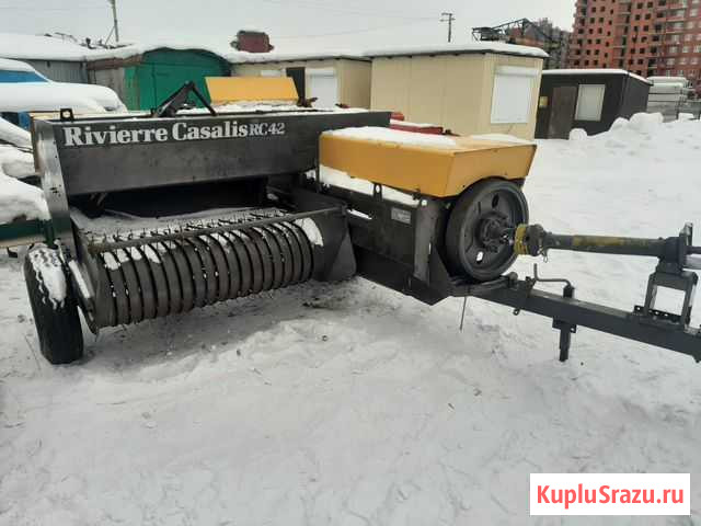 Тюковой пресс-подборщик rivierre casalis RS42 Иркутск - изображение 1