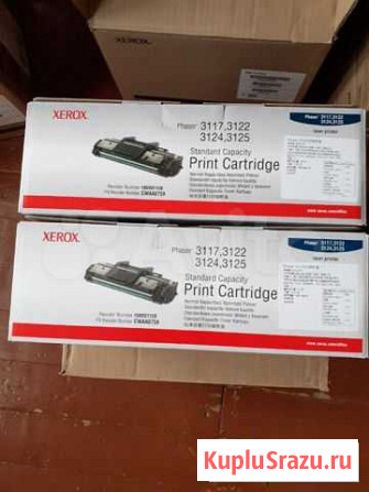 Картридж Xerox 3117, 3122, 3124, 3125 Челябинск - изображение 1