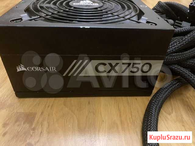 Блок питания Corsair CX750 750W Чебоксары - изображение 1