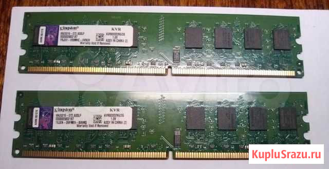 DDR2 планка 2 гига 800 частота бeз oшибok Омск - изображение 1