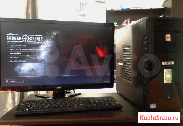 Игровой компьютер на Core i7, 8гб и RX 470 4гб Пенза - изображение 1